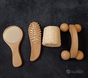 set Loreal. spazzola di legno. 