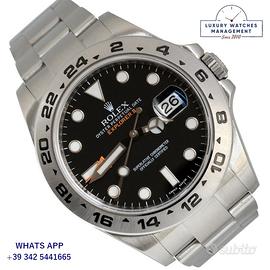 ROLEX Explorer II 216570 black Super Luminova 2011