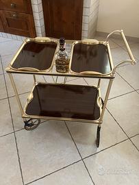 Portavivande in Ottone  del 1950 vintage