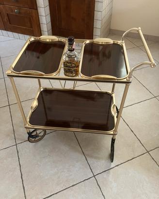 Portavivande in Ottone  del 1950 vintage