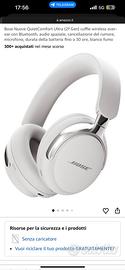 Cuffie Bose Quiet Comfort ultra 2 gen Nuove