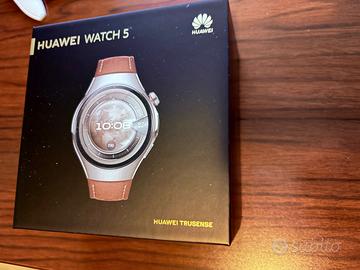 Huawei Watch 5 46mm eSIM titanio Silver come nuovo