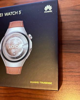 Huawei Watch 5 46mm eSIM titanio Silver come nuovo