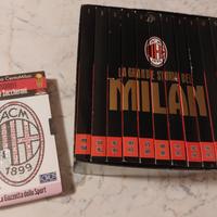Milan  Cofanetto 11 DVD Storia Rossonera e VHS