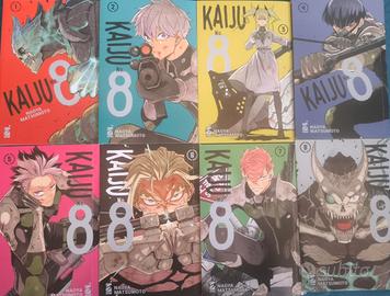 Kaiju no.8 volumi 1-8