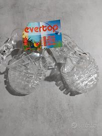 sandali estivi per bambini trasparenti 