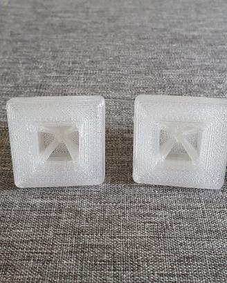 Piedi x2 Sedie Kartell Louis Ghost (non originale)