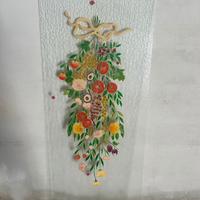 Specchio da porta dipinto  a mano