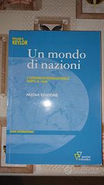Libro "Un mondo di nazioni" William R. Keylor 