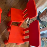 Tavolo e tre sedie mammuth IKEA