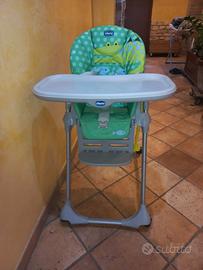 SEGGIOLONE PAPPA CHICCO POLLY EASY CROCODILE