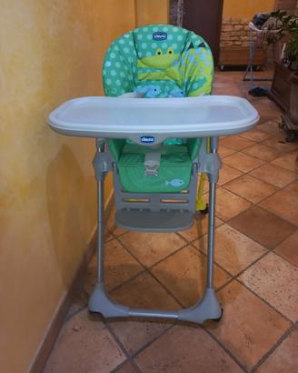 SEGGIOLONE PAPPA CHICCO POLLY EASY CROCODILE
