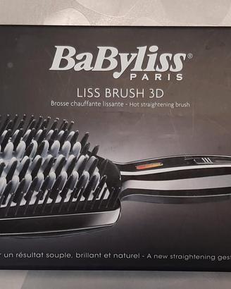 Spazzola capelli lisciante piastra BaByliss