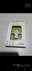 Chiavetta usb flash drive memoria 256 GB 4in1
