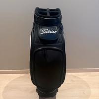 Sacca da golf Titleist bianca e ner