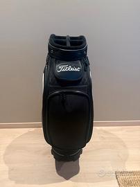 Sacca da golf Titleist bianca e ner