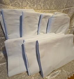 7 Lenzuola bianche come nuove € 10 ciascuno