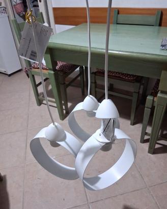 Lampadario a tre luci
