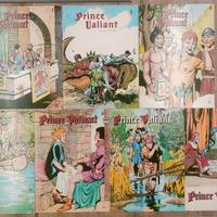 Lotto 7 fumetti "Prince Valiant" Harold Foster Enn