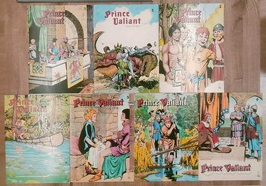 Lotto 7 fumetti "Prince Valiant" Harold Foster Enn