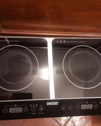 Piano Cottura a Induzione Doppio Portatile