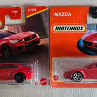 Matchbox Bmw M2 2023+Mazda RX8