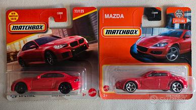 Matchbox Bmw M2 2023+Mazda RX8