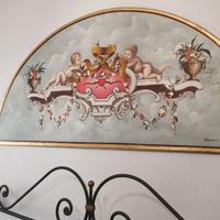 Capoletto affresco su tavola