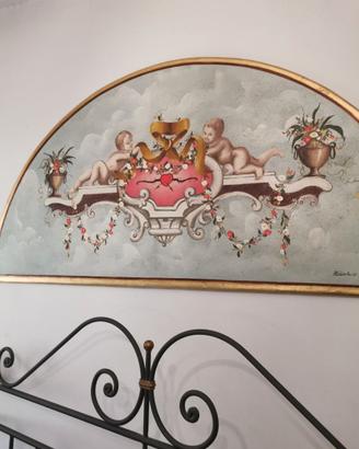Capoletto affresco su tavola