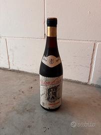Bottiglia Vintage Dolcetto d'Ovada 1974 Castellana