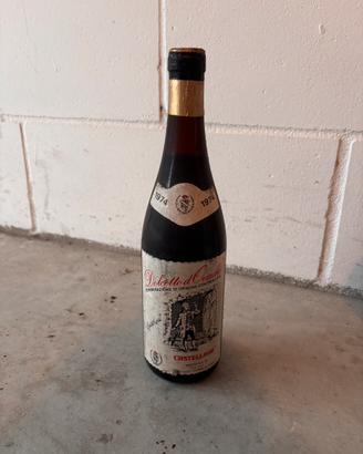 Bottiglia Vintage Dolcetto d'Ovada 1974 Castellana