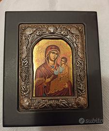 Icona antica in argento