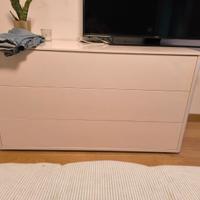 Cassettiera comò e 2 comodini