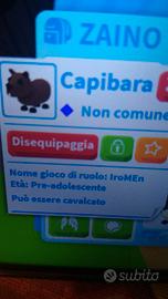 Pets ADOPT ME capybara