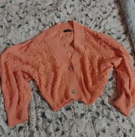 cardigan macramè 