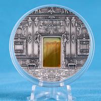 Palau 2009 - 10 $ - 2oz Ag - The Amber Chamber -AF