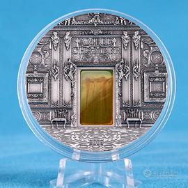 Palau 2009 - 10 $ - 2oz Ag - The Amber Chamber -AF