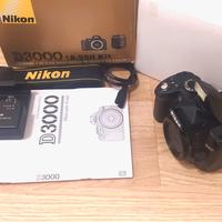 Nikon D3000 (Con scatola) Solo corpo