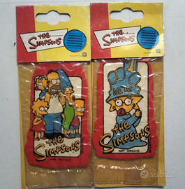 Deodoranti da auto the simpsons anno 1999 sigillat