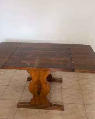 Tavolo Rustico Fratino in Legno ( da restaurare)