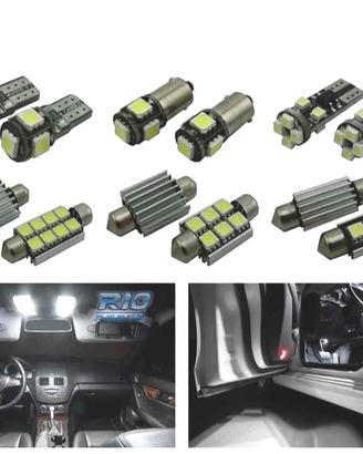 KIT 22 LAMPADE LED INTERNE MERCEDES CLASSE S W140 
