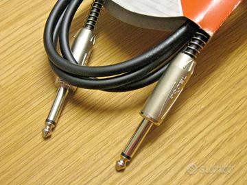 CAVO AUDIO MONO 2x6,35mm Jack 2m BULK100LU2 PROEL