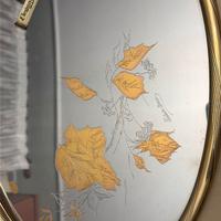 Elegante Vassoio Ovale "Elegant Oro Gioiel"