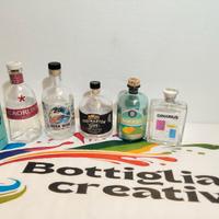LOTTO GIN MIX 6 BOTTIGLIE VUOTE 