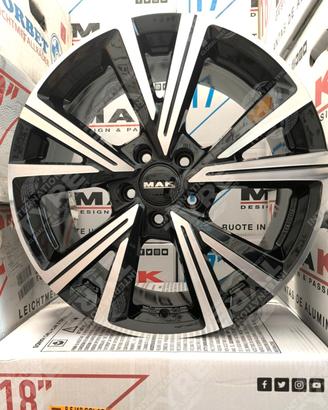 CERCHI MAK QVARZ 17" NUOVI - Jeep/Alfa/Fiat