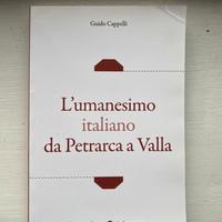 Cappelli, L’umanesimo italiano da Petrarca a Valla