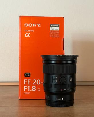 Sony 20mm f1.8 G