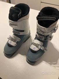 Salomon T3 scarponi sci junior bambini 285 mm 35/3