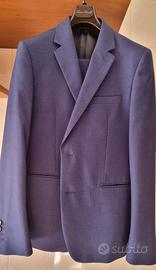 Abito elegante uomo blu navy taglia 48, mai usato