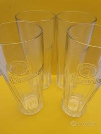 Set 4 bicchieri birra Pilsner Urquell 0,5 L